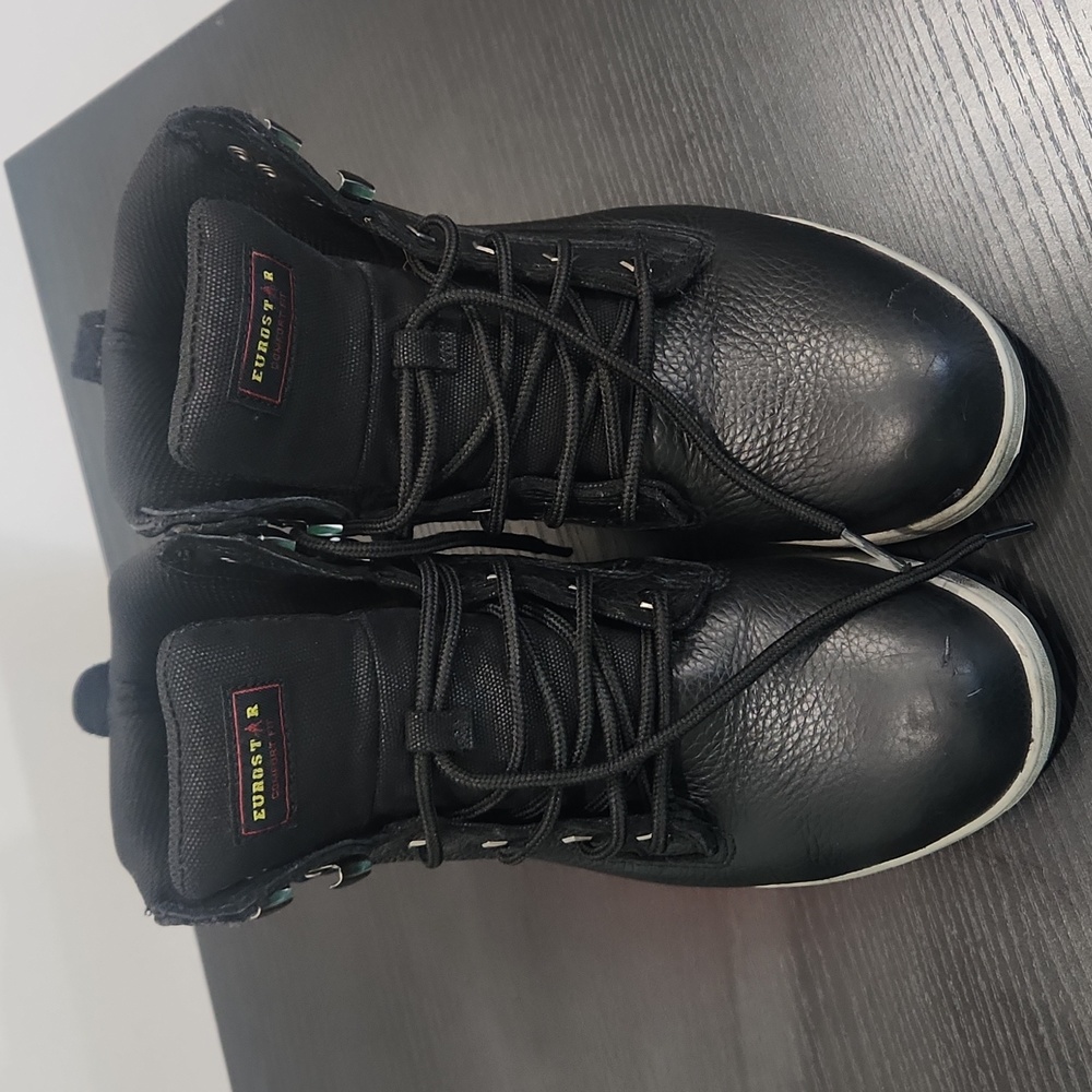 EUROSTAR CONNOR STEEL TOE MEN’S WORK BOOTS Size 7.5